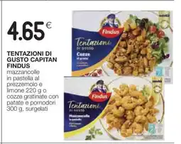 Coop Tentazioni di Gusto Capitan Findus offerta