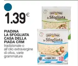 Coop PIADINA LA SFOGLIATA CASA DELLA PIADA CRM offerta