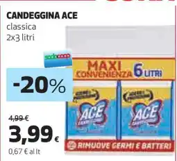 Coop Candeggina Ace offerta
