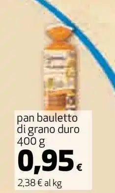 Coop pan bauletto di grano duro offerta