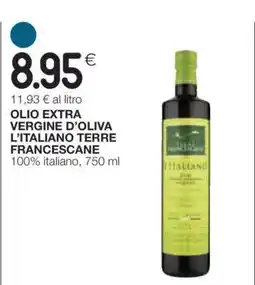 Coop OLIO EXTRA VERGINE D’OLIVA L’ITALIANO TERRE FRANCESCANE offerta