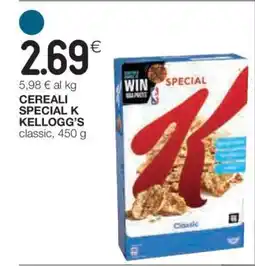Coop Cereali Special K Kellogg's offerta