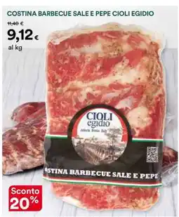 Coop COSTINA BARBECUE SALE E PEPE CIOLI EGIDIO offerta