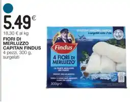 Coop Fiori di Merluzzo Capitan Findus offerta