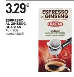 Coop ESPRESSO AL GINSENG CRASTAN offerta