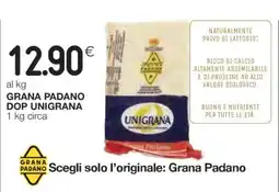 Coop GRANA PADANO DOP UNIGRANA offerta