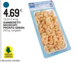 Coop Gamberetti Sgusciati Pronto Green offerta