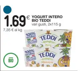 Coop YOGURT INTERO BIO TEDDI offerta