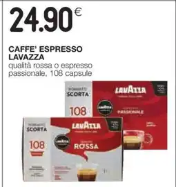 Coop CAFFE' ESPRESSO LAVAZZA offerta