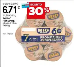 Coop TONNO RIO MARE offerta