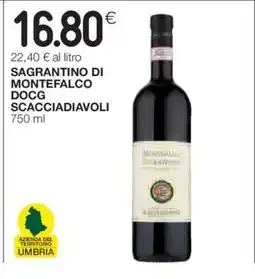 Coop SAGRANTINO DI MONTEFALCO DOCG SCACCIADIAVOLI offerta