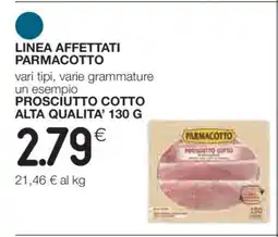 Coop Linea Affettati Parmacotto offerta