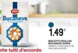 Coop BISCOTTI FROLLINI BUCANEVE DORIA offerta