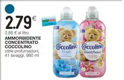 Coop Ammorbidente Concentrato Coccolino offerta