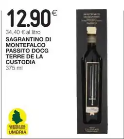 Coop SAGRANTINO DI MONTEFALCO PASSITO DOCG TERRE DE LA CUSTODIA offerta
