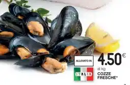 Coop Cozze Fresche offerta