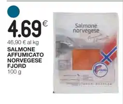 Coop Salmone Affumicato Norvegese Fjord offerta