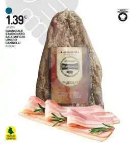 Coop Guanciale Stagionato Salumificio Umbro Cannelli offerta