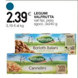 Coop LEGUMI VALFRUTTA offerta