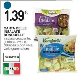 Coop CARTA DELLE INSALATE BONDUELLE offerta