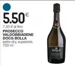 Coop PROSECCO VALDOBBIADENE DOCG BOLLA offerta