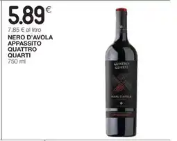 Coop Nero D'Avola Appassito Quattro Quarti offerta