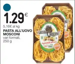 Coop Pasta all'Uovo Mosconi offerta