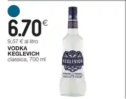 Coop Vodka Keglevich offerta