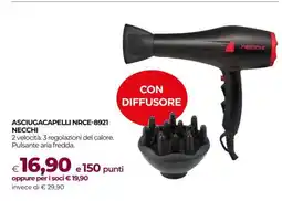 Coop ASCIUGACAPELLI NRCE-8921 NECCHI offerta