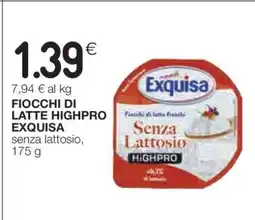 Coop FIOCCHI DI LATTE HIGHPRO EXQUISA offerta