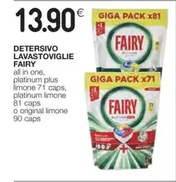 Coop DETERSIVO LAVASTOVIGLIE FAIRY offerta