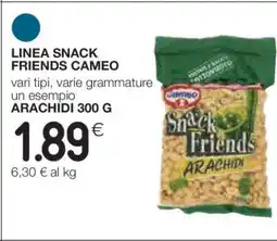 Coop LINEA SNACK FRIENDS CAMEO offerta