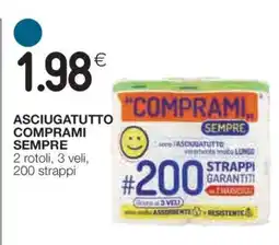 Coop ASCIUGATUTTO COMPRAMI SEMPRE offerta