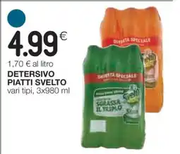 Coop Detersivo Piatti Svelto offerta