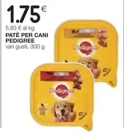 Coop PATÈ PER CANI PEDIGREE offerta