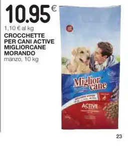 Coop CROCCHETTE PER CANI ACTIVE MIGLIORCANE MORANDO offerta