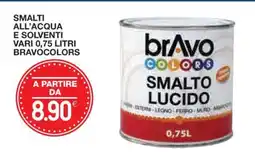 Coop SMALTI ALL'ACQUA E SOLVENTI VARI 0,75 LITRI BRAVOCOLORS offerta