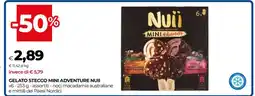 Coop GELATO STECCO MINI ADVENTURE NUII offerta