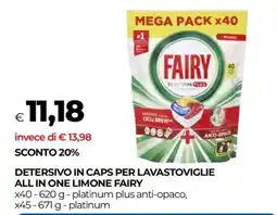 Coop FAIRY PLATINUM PLUS offerta
