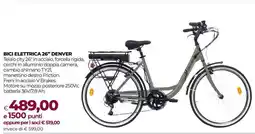 Coop BICI ELETTRICA 26 DENVER offerta