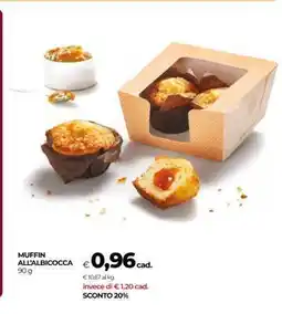 Coop MUFFIN ALL'ALBICOCCA offerta