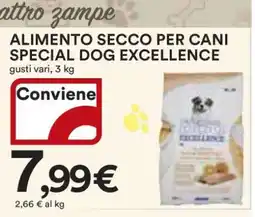 Coop ALIMENTO SECCO PER CANI SPECIAL DOG EXCELLENCE offerta