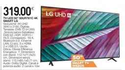 Coop TV LED 50 50UR781C 4K SMART LG offerta
