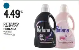 Coop Detersivo Lavatrice Perlana offerta