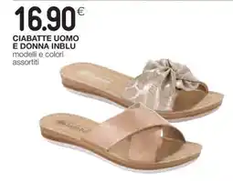 Coop CIABATTE UOMO E DONNA INBLU offerta
