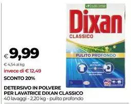 Coop Dixan Classico offerta