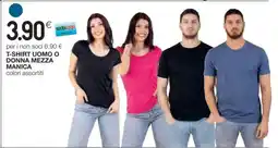 Coop T-SHIRT UOMO O DONNA MEZZA MANICA offerta