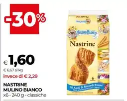 Coop Nastrine Mulino Bianco offerta