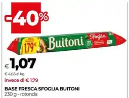 Coop BASE FRESCA SFOGLIA BUITONI offerta