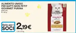 Coop Alimento Umido per Gatti Mon Petit Gourmet Purina offerta